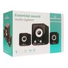 Ηχεία POWERTECH Essential sound 2.1 5W + 2x 3W 3.5mm μαύρα