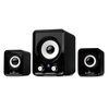 Ηχεία POWERTECH Essential sound 2.1 5W + 2x 3W 3.5mm μαύρα