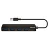 USB Hub NOD metal 4.3 αλουμινίου 4 θυρών  black