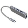 USB Hub NOD Hybrid metal chybrid αλουμινίου 4 θυρών USB 3.2 GEN 1X1 με TYPE-C