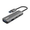 USB Hub NOD Fusion metal αλουμίνιου 4 θυρών USB 3.2 GEN 1x1