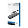 USB Hub NOD Fusion metal αλουμίνιου 4 θυρών USB 3.2 GEN 1x1