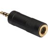 Αντάπτορας Stereo 3.5mm αρσενικό σε 6.35mm θηλυκό με επίχρυσες επαφές