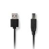Καλώδιο NEDIS USB 2.0 Α αρσενικό σε USB Β αρσενικό 3Μ