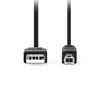 Καλώδιο NEDIS USB 2.0 A αρσενικό σε USB B αρσενικό 10W 480 MBPS 5M
