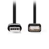 Καλώδιο NEDIS USB Α αρσενικό σε USB A θηλυκό 1M