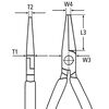 Μυτοτσίμπιδο KNIPEX 2502160