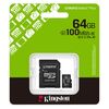 Κάρτα μνήμης KINGSTON Canvas Select Plus SDCS3/64GB CLASS 10 SD adapter