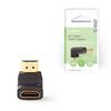 Αντάπτορας HDMI ΑΡΣΕΝΙΚΟ σε HDMI θηλυκό υπό γωνία 90°