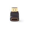 Αντάπτορας HDMI ΑΡΣΕΝΙΚΟ σε HDMI θηλυκό υπό γωνία 90°