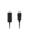 Καλώδιο NEDIS  DISPLAYPORT αρσενικό σε HDMI αρσενικό 2M