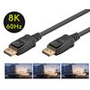 Καλώδιο DISPLAYPORT Goobay αρσενικό σε DISPLAYPORT αρσενικό  8K 5M μαύρο