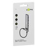 USB hub GOOBAY 76563 4x θυρών USB 3.2 5GBPS με  USB-C σύνδεση γκρι