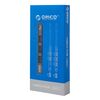 USB hub ORICO AH-A13 4x θυρών USB 3.0  5GBPS με USB σύνδεση γκρι