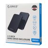 Εξωτερική θήκη ORICO 2.5" SATA HDD/SSD HM25U3 5Gbps μαύρη