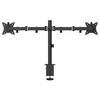 Βάση γραφείου BRATECK LDT66-C024 για 2 οθόνες 17''-32'' έως 9KG