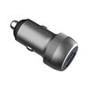 Φορτιστής αυτοκίνητου POWERTECH PT-1148 USB και USB-C γκρι