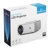 Βιντεοπροβολεας POWERTECH PT-1158 LED ηχείο 1080P 210 ANSI LM λευκός