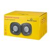 Ηχεία POWERTECH Essential sound 2x3W 3.5mm μαύρα
