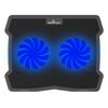 Coolling pad POWERTECH PT-930 για laptop  εως 15.6" μαύρο
