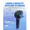 Ενσύρματο και ασύρματο barcode scanner GTCODESTAR X-9701B 1D, 2D με bluetooth 2000MAH μαύρο