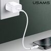 Φορτιστής  τοίχου USAMS US-CC118 USB TYPE C 20W 3A λευκός