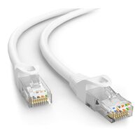 Καλώδιο δικτύου POWERTECH CAB-N385 CAT 6 U/UTP CCA 250HZ 15M λευκό