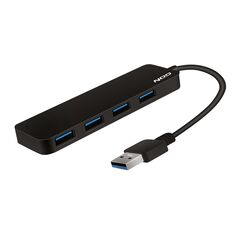 USB Hub NOD metal 4.3 αλουμινίου 4 θυρών  black