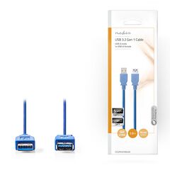 Καλώδιο προέκτασης USB NEDIS 3.0 A αρσενικό σε USB θηλυκό 2M