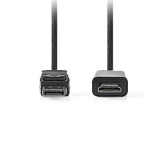 Καλώδιο NEDIS DISPLAYPORT αρσενικό σε HDMI αρσενικό 1M