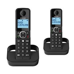 Ασύρματο τηλέφωνο ALCATEL F860 DUO μαύρο