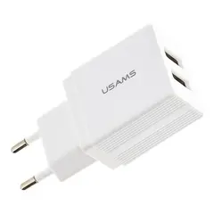 Φορτιστής τοίχου USAMS T24 US-CC090 2xUSB 2.1A