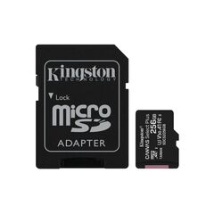 Κάρτα μνήμης KINGSTON Canvas Microsdxc Select plus 256GB A1 C10 + adapter