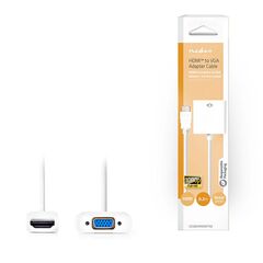 Μετατροπέας NEDIS HDMI αρσενικό  σε VGA θηλυκό και 3,5MM jack για ήχο