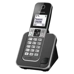 Ασύρματο τηλέφωνο PANASONIC KX-TGD310GRG με λειτουργία ενδοεπικοινωνίας και baby monitor γκρι