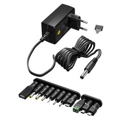 Universal τροφοδοτικό GOOBAY 64569 3V-12V 18W/1.5A με 12 βύσματα