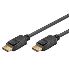 Καλώδιο DISPLAYPORT σε DISPLAYPORT GOOBAY 8K 60HZ 1M μαύρο