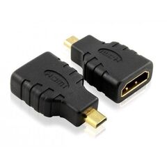 Αντάπτορας POWERTECH Micro HDMI σε HDMI μαύρο