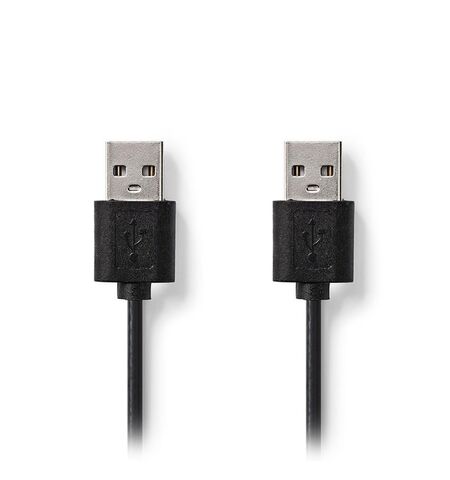 Καλώδιο USB 2.0 A αρσενικό σε  USB A αρσενικό  3M