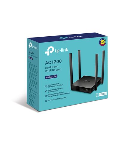 Ασύρματο router TP-LINK Archer C54 V1 AC1200 Dual Band Wi-Fi