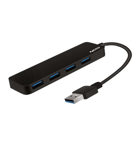 USB Hub NOD metal 4.3 αλουμινίου 4 θυρών  black