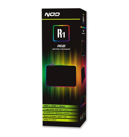 Gaming mouse pad RGB NOD R1