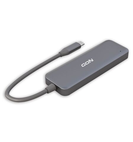 USB Hub NOD Hybrid metal chybrid αλουμινίου 4 θυρών USB 3.2 GEN 1X1 με TYPE-C