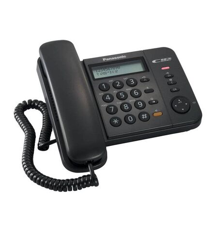 Σταθερό τηλέφωνο PANASONIC KX-TS560EX2B μαύρο