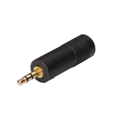 Αντάπτορας Stereo 3.5mm αρσενικό σε 6.35mm θηλυκό με επίχρυσες επαφές