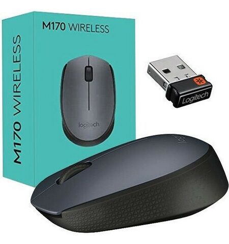 Ασύρματο ποντίκι LOGITECH M170 γκρι