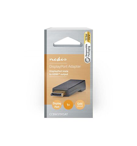 Αντάπτορας NEDIS DISPLAYPORT αρσενικό  ΣΕ HDMI θηλυκό