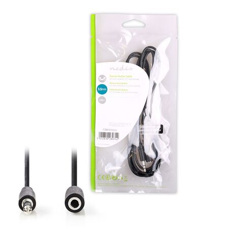 Καλώδιο ήχου NEDIS 3,5MM STEREO αρσενικό σε 3,5MM STEREO θηλυκό 2M