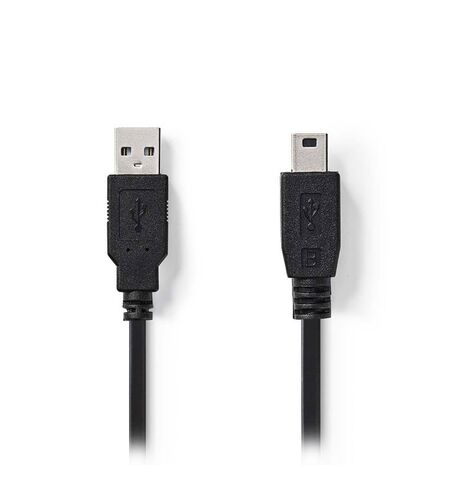 Καλώδιο USB A αρσενικό σε Mini USB 5-pin αρσενικό 5Μ