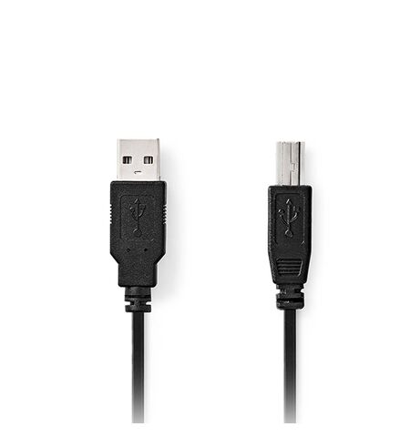 Καλώδιο NEDIS USB 2.0 A αρσενικό σε USB B αρσενικό 10W 480 MBPS 5M